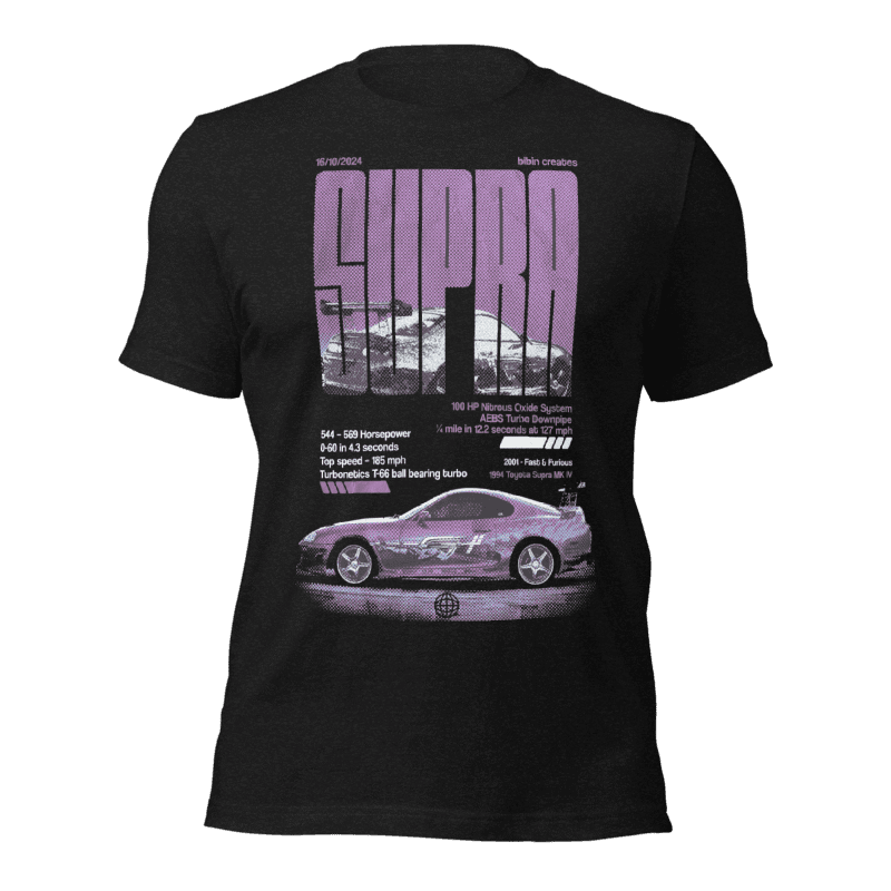 Remera Toyota Supra